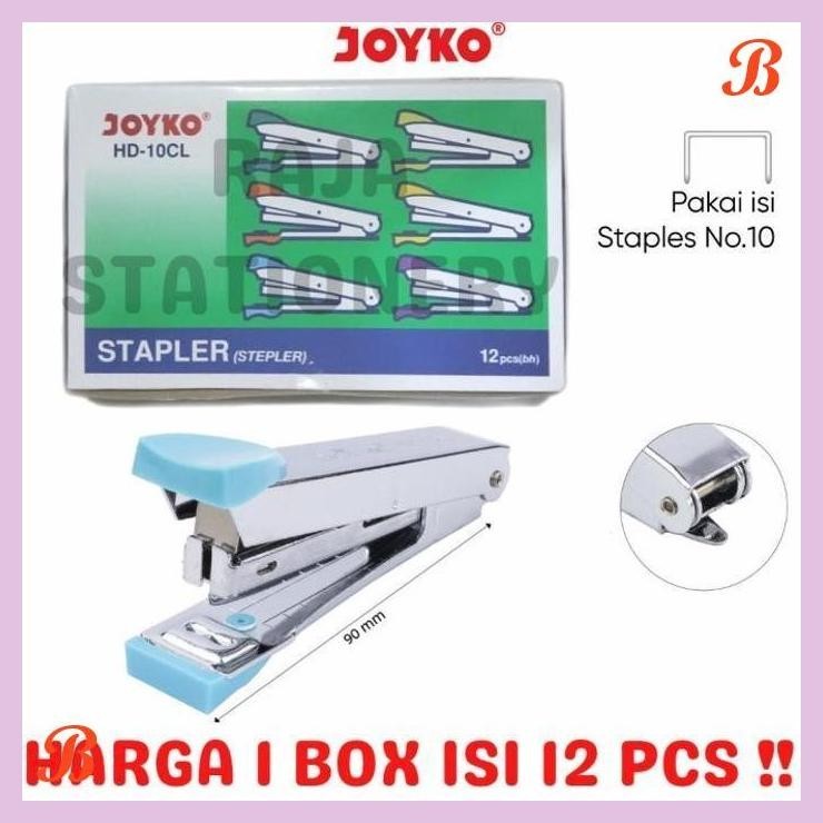 

| KG | JOYKO STAPLER HD10 KECIL ALAT STEPLES HEKTER HD-10CL 1 BOX 12 PCS