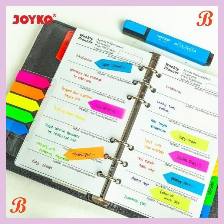 

| KG | JOYKO INDEX MARK MEMO STICK PENANDA PEMBATAS KERTAS JOYKO WARNA