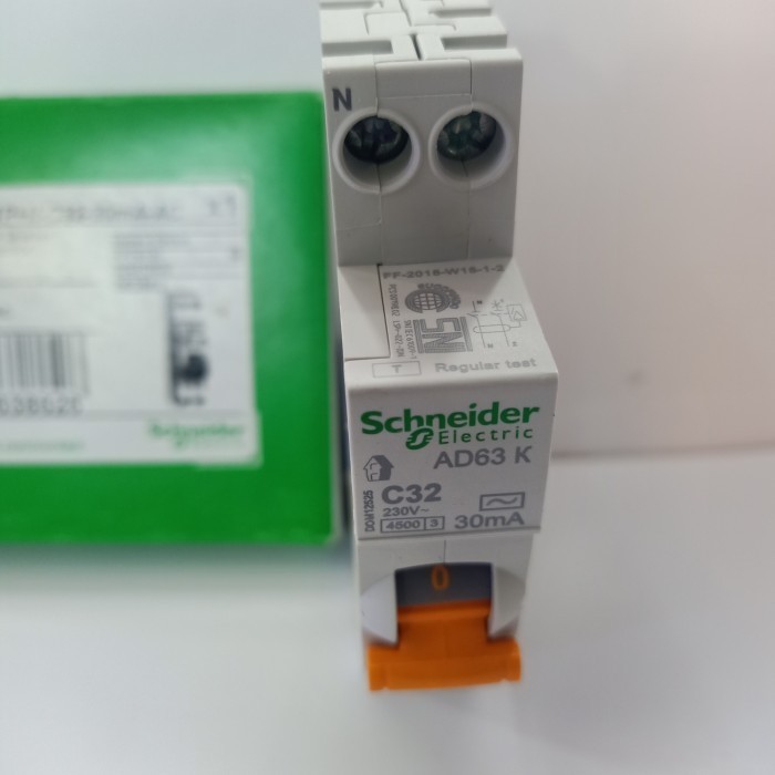 [New] Elcb/Rcbo Slim Domae Schneider 1P-32A Limited
