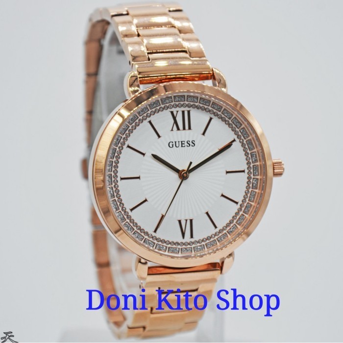 ✨Baru Jam Tangan Wanita Original Guess W1231L3 Garansi Resmi Diskon