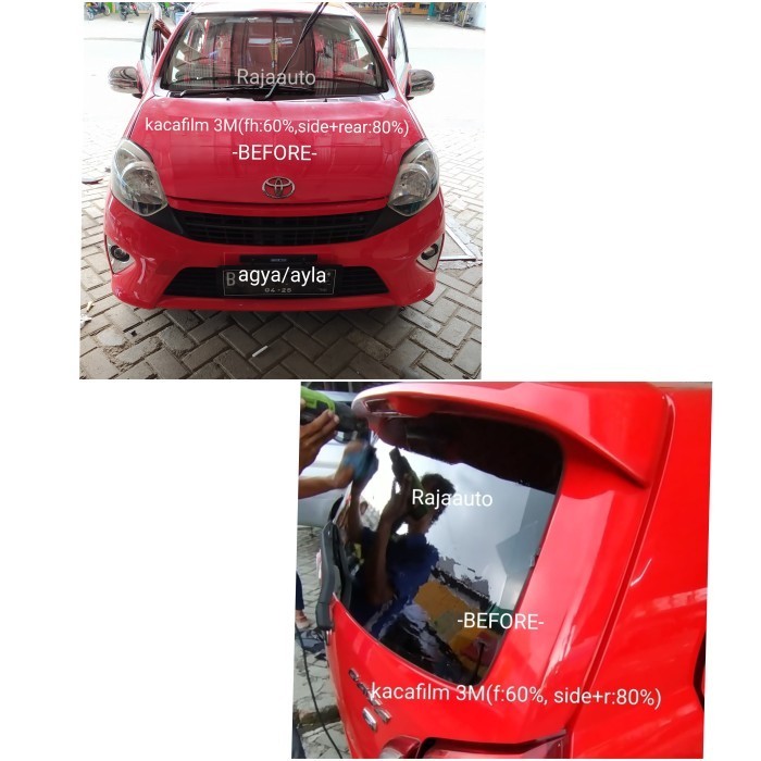 ✨New Ori Kaca Film 3M Crystalline 40 Mobil Agya Pasang.Promo.. Terbatas
