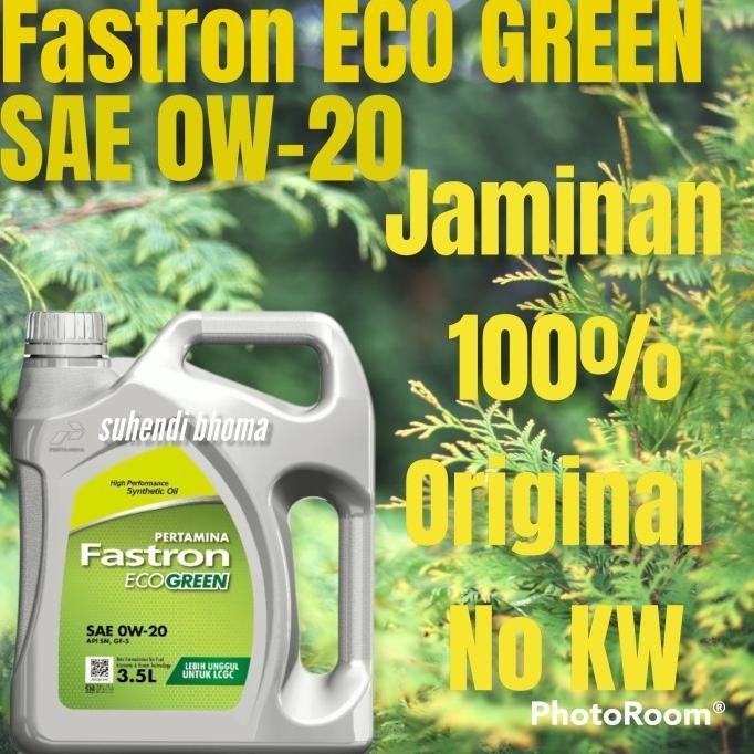 OLI PERTAMINA FASTRON ECO GREEN SAE 0W-20