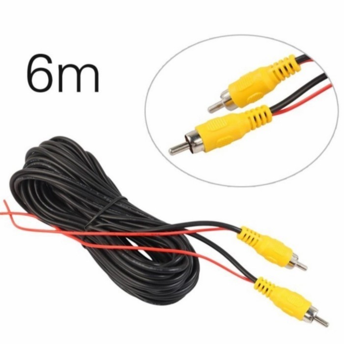 hm02 Kabel RCA KAMERA PARKIR MOBIL