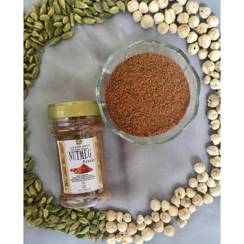 

Termurah Pala Bubuk Murni / Nutmeg Powder Pilihan Nass Bumbu Rempah