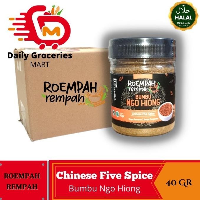 

Termurah Bumbu Ngo Hiong ROEMPAH REMPAH Chinese Five Spice - Ngo Hiang 40Gr