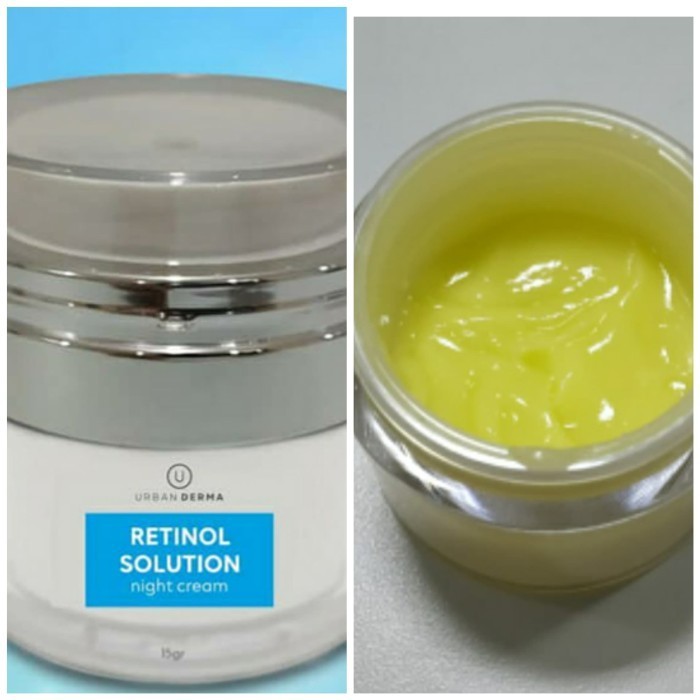 Retinol Solution Cream by Urban Derma (anti flek keriput jerawat)