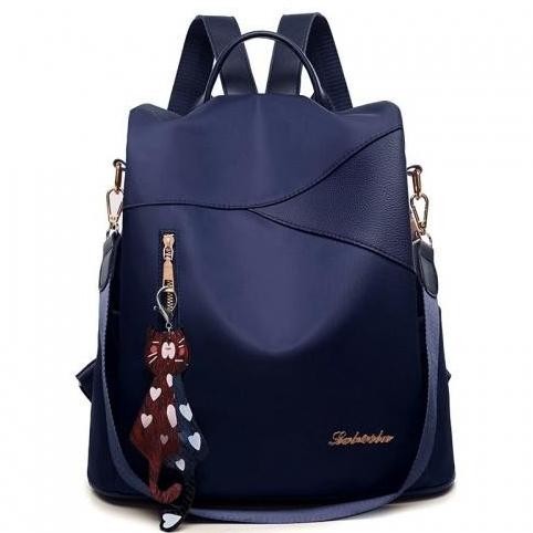 Tas Ransel Wanita Korea Import Branded Backpack Gendong Cewek Kuliah