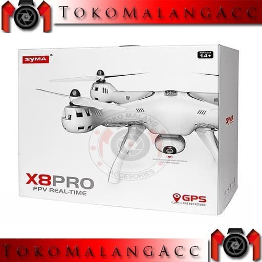 READY Syma X8 Pro X8PRO GPS Plus Ektsra Baterai