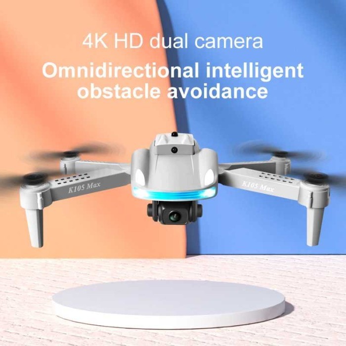 READY Quadcopter Drone RC WiFi Dual Camera 4K drone kamera jarak jauh