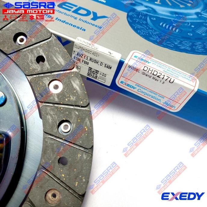 Clutch Disc/Kopling AVANZA 1.5|RUSH|GRANMAX|LUXIO - DAIKIN EXEDY