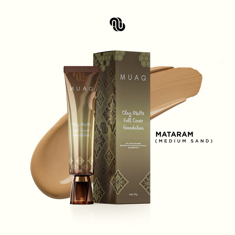 Muaq Clay Matte Full Cover Foundation / Muaq Clay Matte Foundation / Muaq Foundation / Foundation