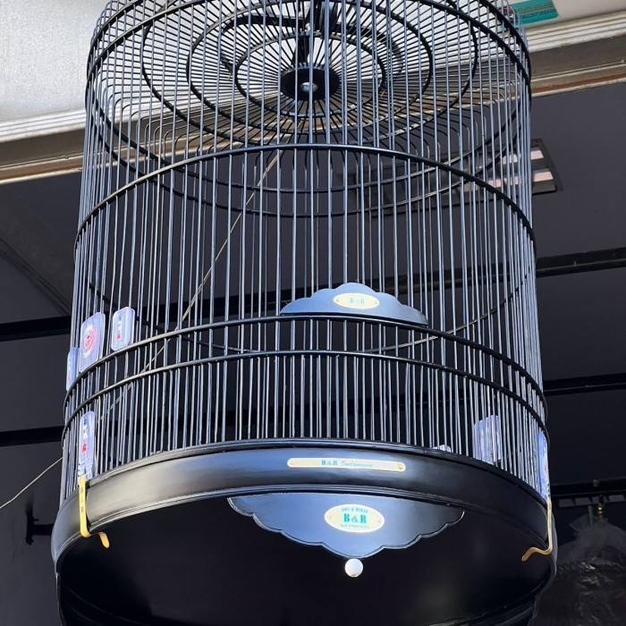 Promo Sangkar Murai B&R Black Reborn Bambu/Kandang Murai Bnr Hitam