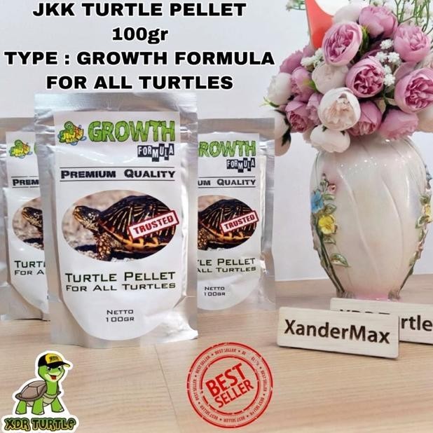 Termurah Jkk Growth Formula 100Gr Makanan Pelet Kura2 Air Turtle Kura Kura Brazil Unifilis Res Hamil