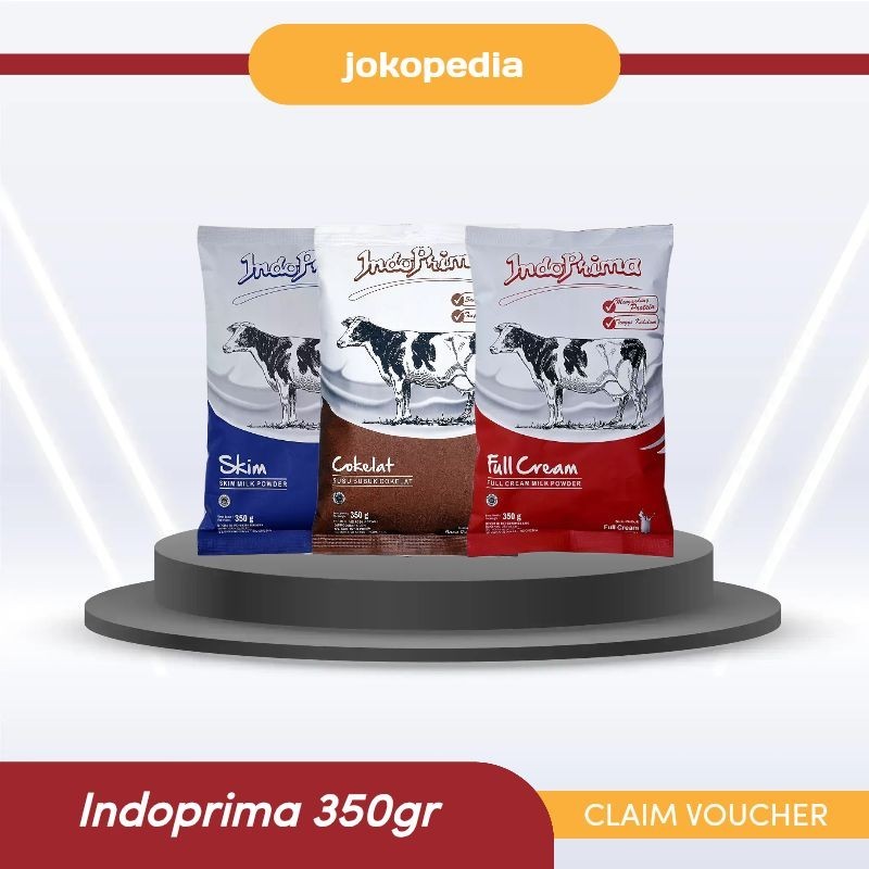 

INDOPRIMA 350 GRAM SUSU GEMUK SUSU DIET