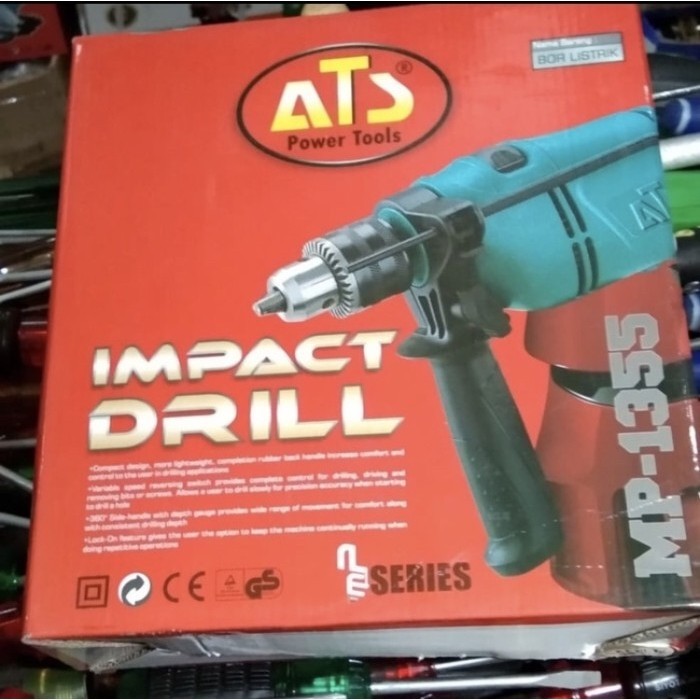 Best Impact Drill / Mesin Bor Listrik Ats Mp1355 Gratis Ongkir