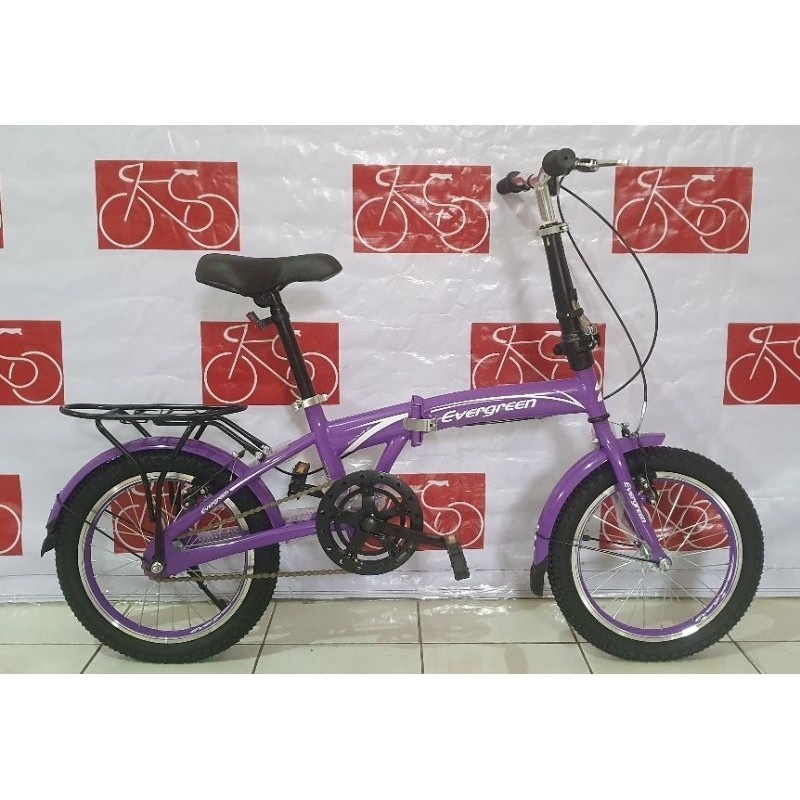 Sepeda Lipat 16 Anak & Dewasa Evergreen