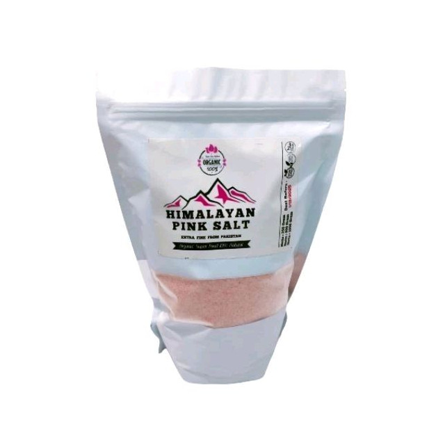

Garam Himalaya Pink Salt Organic // Original Premium Asli 1kg NON GMO