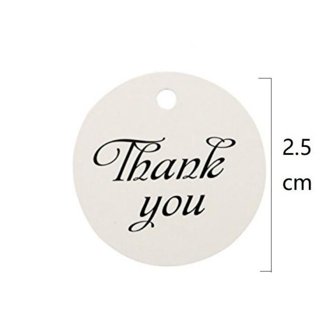 

DFG - Stiker Thank You Label Set Thank You for Your Order Handmade Online TERLARIS