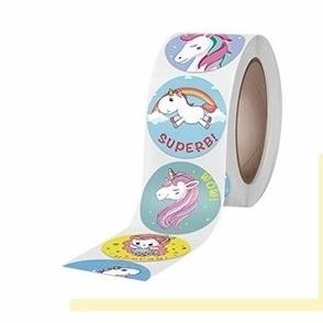 

DFG - Stiker Unicorn Thank You Label Sticker Ucapan Kado Anak Tempelan Lucu TERLARIS
