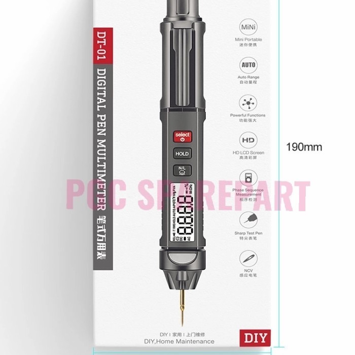 

[Baru] Multitester Pen Relife Dt01 - Dt 01 - Pena Pulpen Terbatas