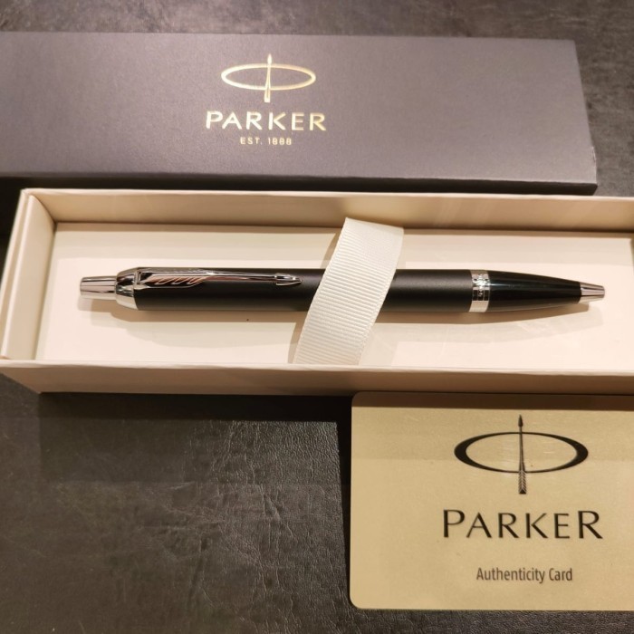 

[Baru] Pulpen Parker Im Matte Black Ct Bp Ballpoint Original Terbatas