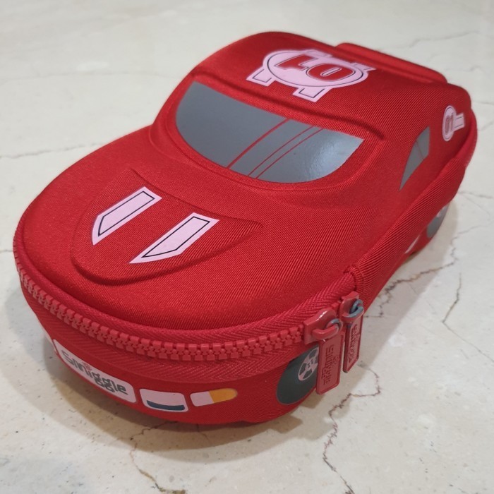 

[Baru] Original Smiggle Pencil Case Red Car Kotak Pensil Diskon