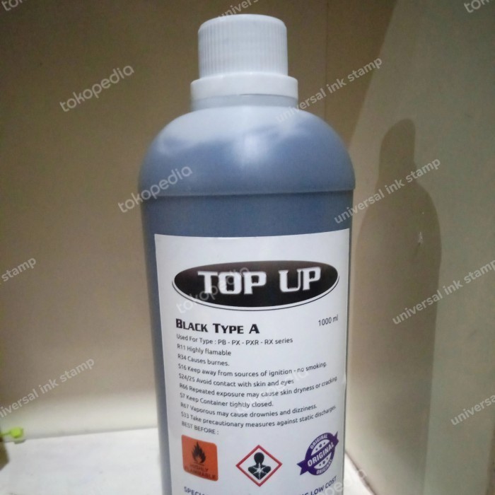 

[Baru] Tinta Solvent Mesin Coding 1000 Ml Black Terbatas