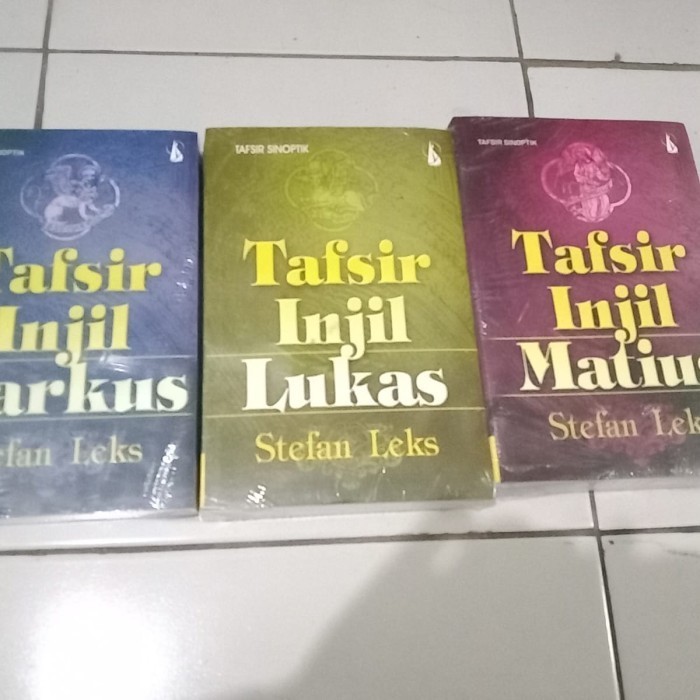 

[Baru] Paketan Tafsir Injil Matius Markus Dan Lukas Stefan Leks Terbaru