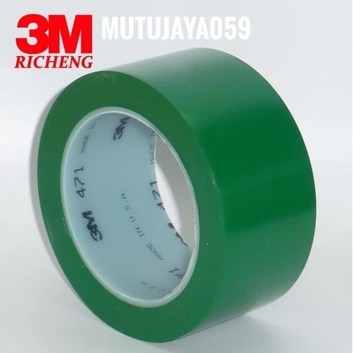 

[Baru] Floor Marking Tape 741 3M Lakban Lantai Hijau Uk 2In X 33Mtr Terbaru