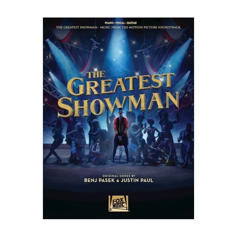

[Baru] The Greatest Showman Music Motion Picture Buku Piano/Vocal/Guitar Terbatas