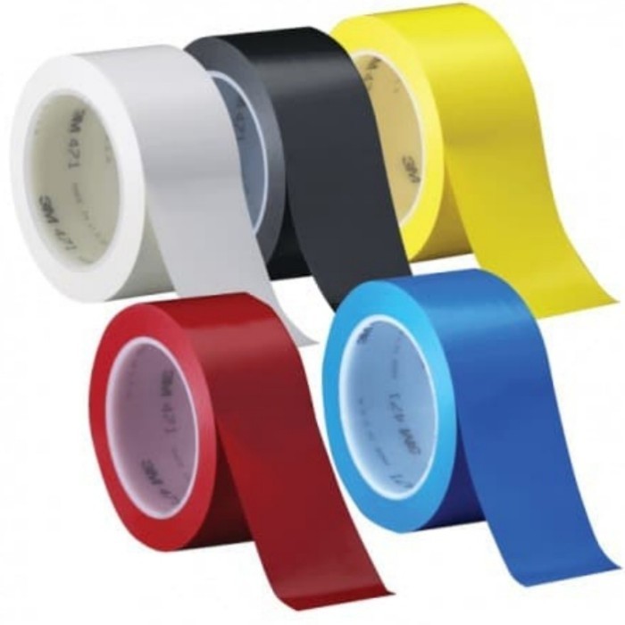 

[Baru] Lakban Lantai Vinyl 3M 471 Usa Masking Tape 3M Floor Marking Kuning Limited