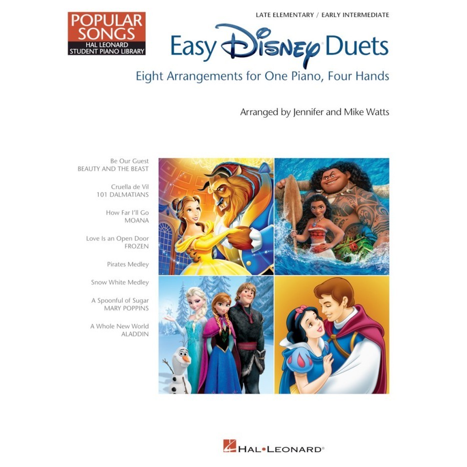 

[Baru] Easy Disney Duets Late Elementary 1 Piano 4 Hands Diskon