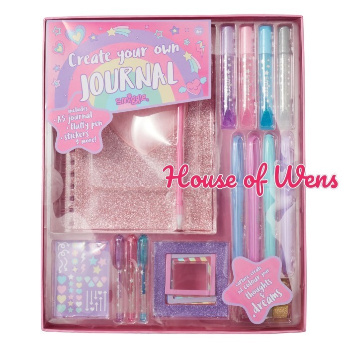 

[Baru] Smiggle Journal Memories Diy Kit Original Diskon