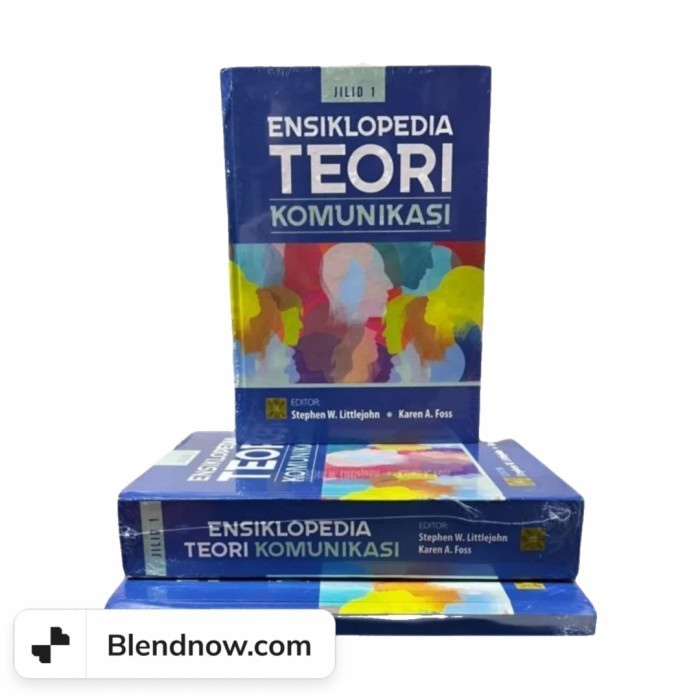 

[Baru] Ensiklopedia Teori Komunikas. Jilid 1. By. Stephen W. Littlejohn. Orig Limited