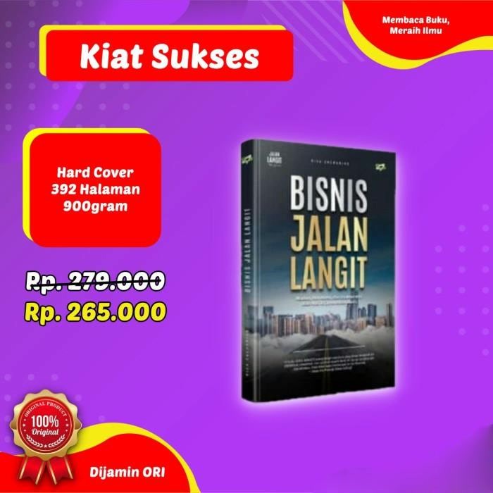 

[Baru] Bisnis Jalan Langit - Syaamil Quran Terbatas
