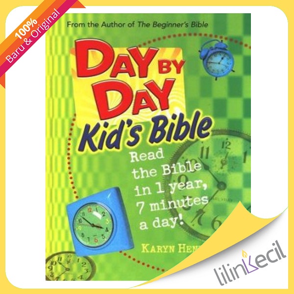 

[Baru] Buku Day By Day Kids Bible - Karyn Henley Terbaru