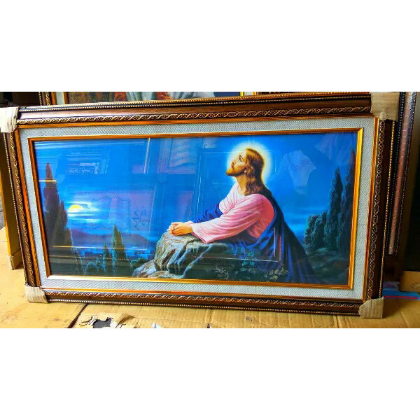 

[Baru] Tuhan Yesus Berdo'A 33X70 Cm Limited
