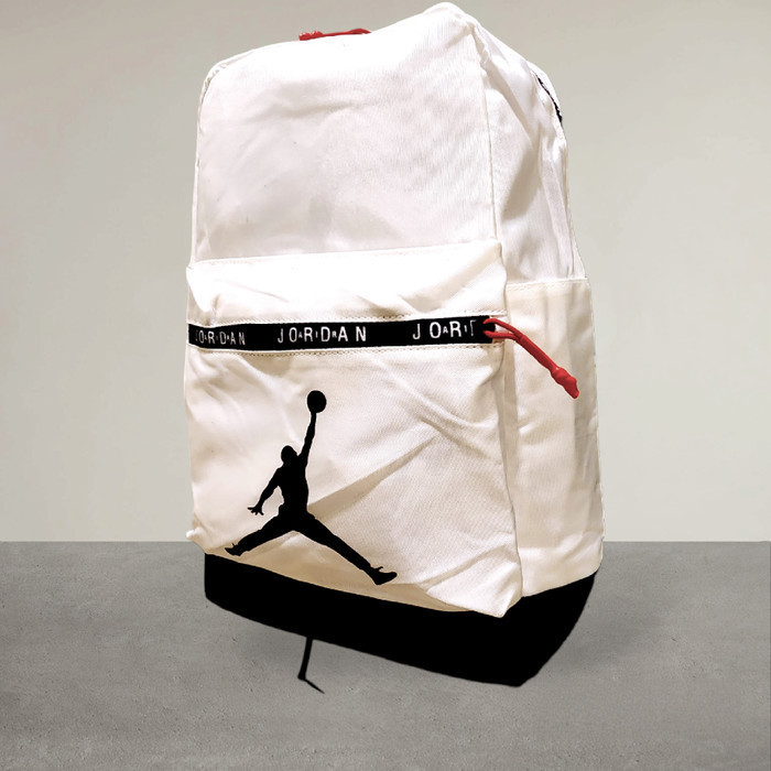 [COD] Tas Sekolah Jordan Putih Ransel Sekolah Terbatas
