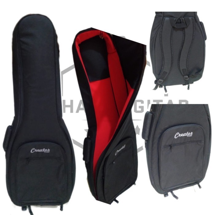 [COD] Gigbag Tas Softcase Semi Hardcase Gitar Elektrik Ibanez Gibson Fender Terbaru