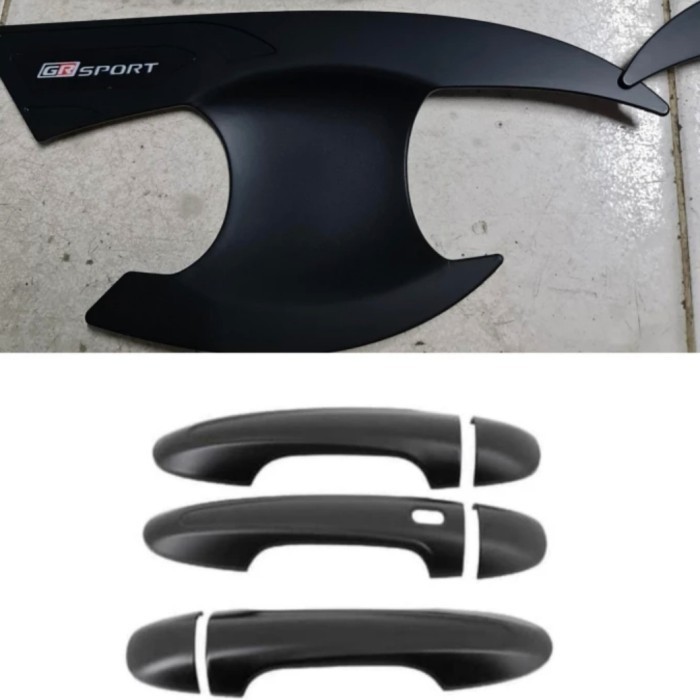 [New Ori] Paket Cover Handle  Outer Pintu  Tank Hitam Doff Innova Venturer Terbatas