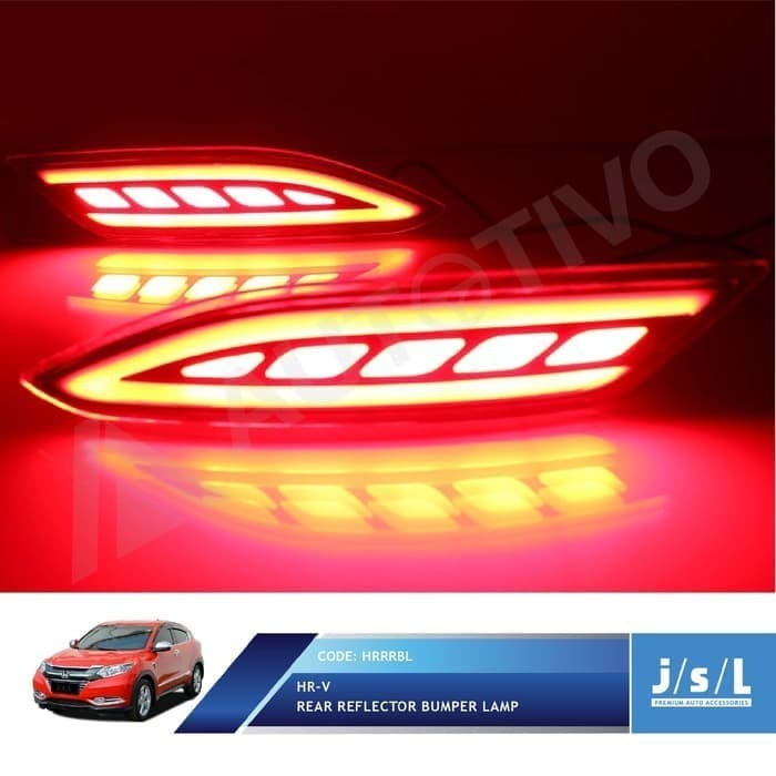 [Ori] Lampu Led Reflektor Mata Kucing Bumper Mobil Honda Hrv Model Cob Jsl Terbatas