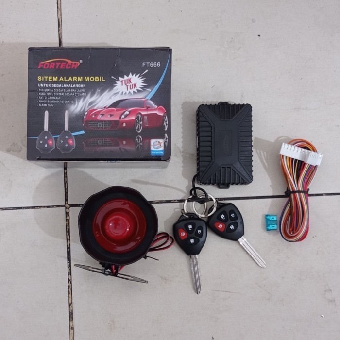 [Original] Alarm Mobil Model Innova Bunyi Tuktuk/Security Alarm Mobil Innova Old Limited