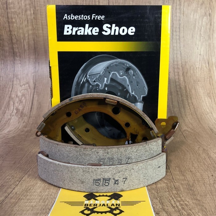 ✅Original Kampas Rem Belakang Mobilio / Brake Shoe Honda -Mk Kuning Terbatas