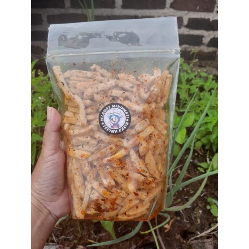 

Basreng stik pedas ori/pedas daun jeruk