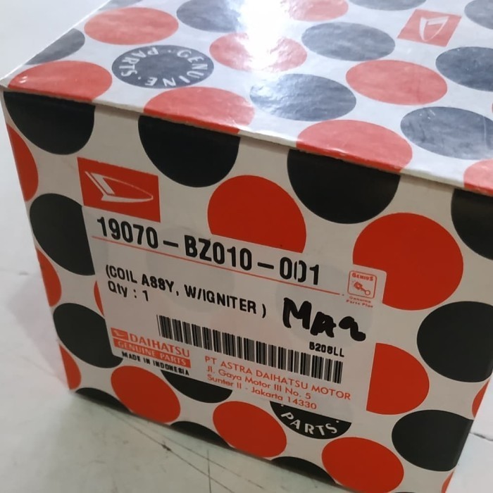 ✅Ready Coil Ignition Xenia 1000 Original 19070-Bz010 Limited