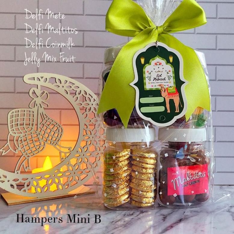 

TRE hampers lebaran hampers imlek hampers natal /Hampers toples mini Parsel Coklat Parsel lebaran Parsel imlek TERLARIS