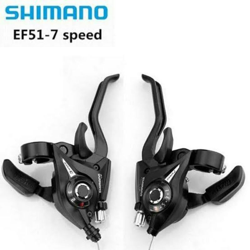 Brifter Shifter 7/8/9 Speed El Shimano Tourney/Altus/A/Alivio Sepasang L/R