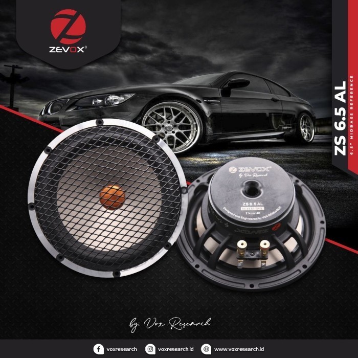 [Baru] Speaker 2Way Fullrange Vox Research Alu Series Fr Berkualitas