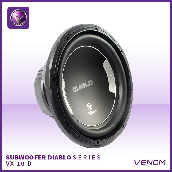 [Baru] Subwoofer Venom 10 Inch Diablo Vx10D Diskon