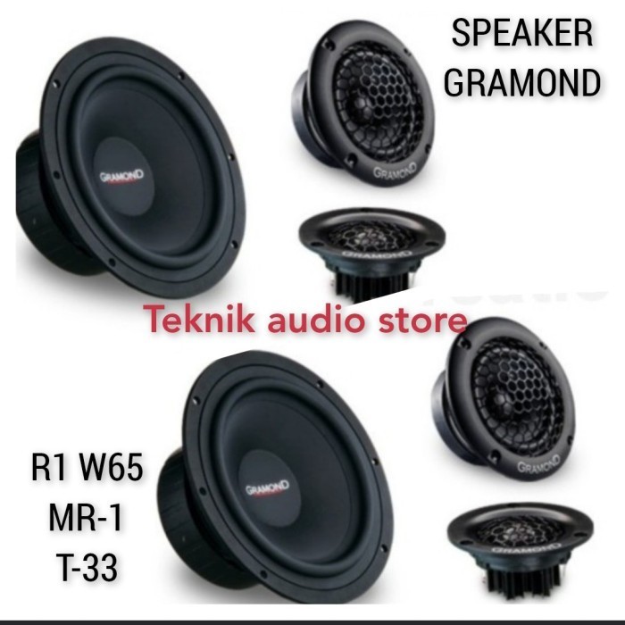 [Baru] Speaker 3Way Gramond R1 Aktif Terbatas